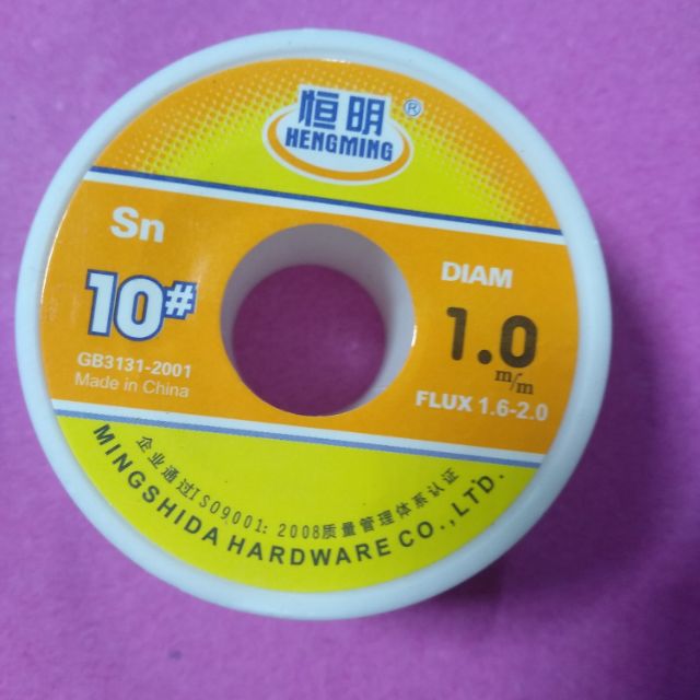 Thiếc hàn cuộn1.0 200g