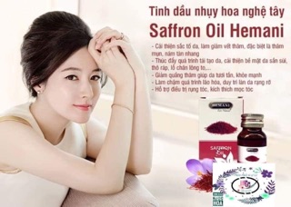 Dầu oil saffron
