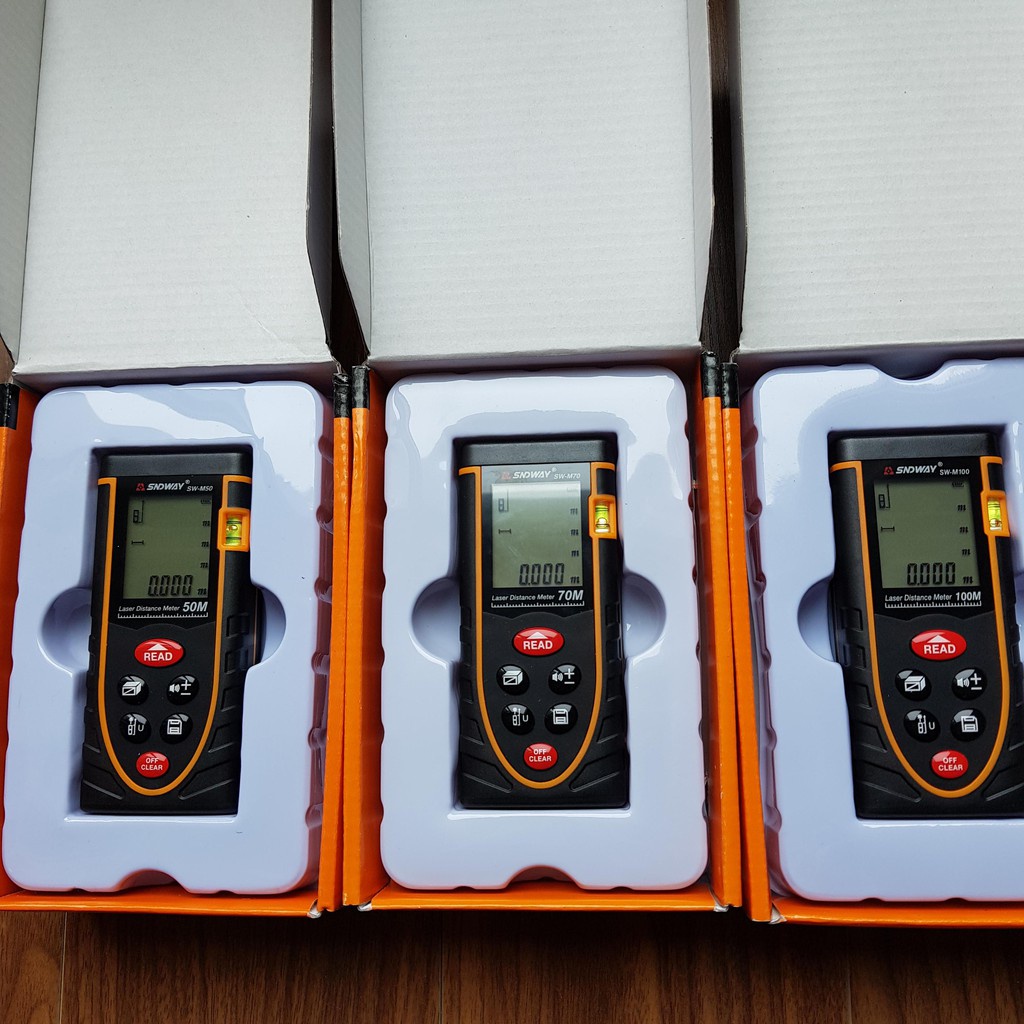 Máy đo khoảng cách thước laser SNDWAY 50m,70m,100m