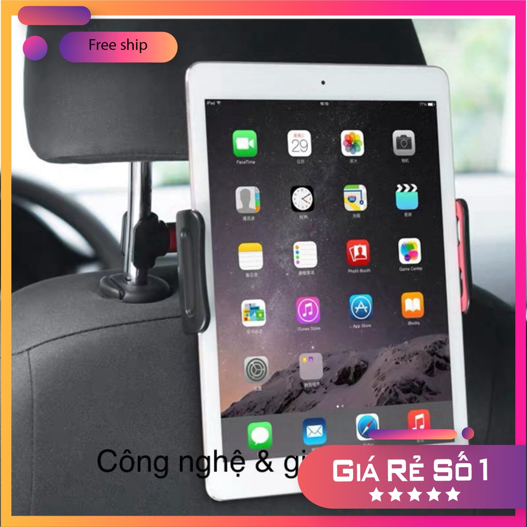 Giá đỡ ipad gắn ghế sau cho xe hơi