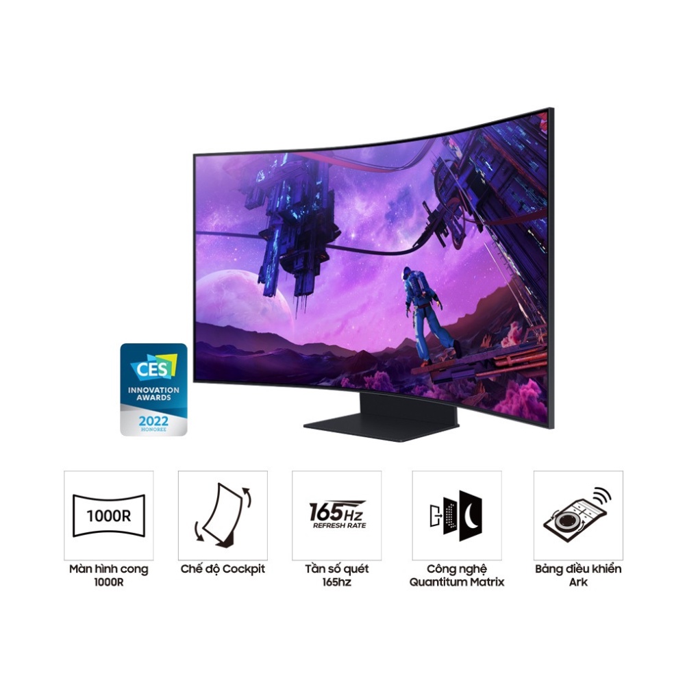 Màn hình cong Samsung Odyssey Ark 55inch LS55BG970NEXXV