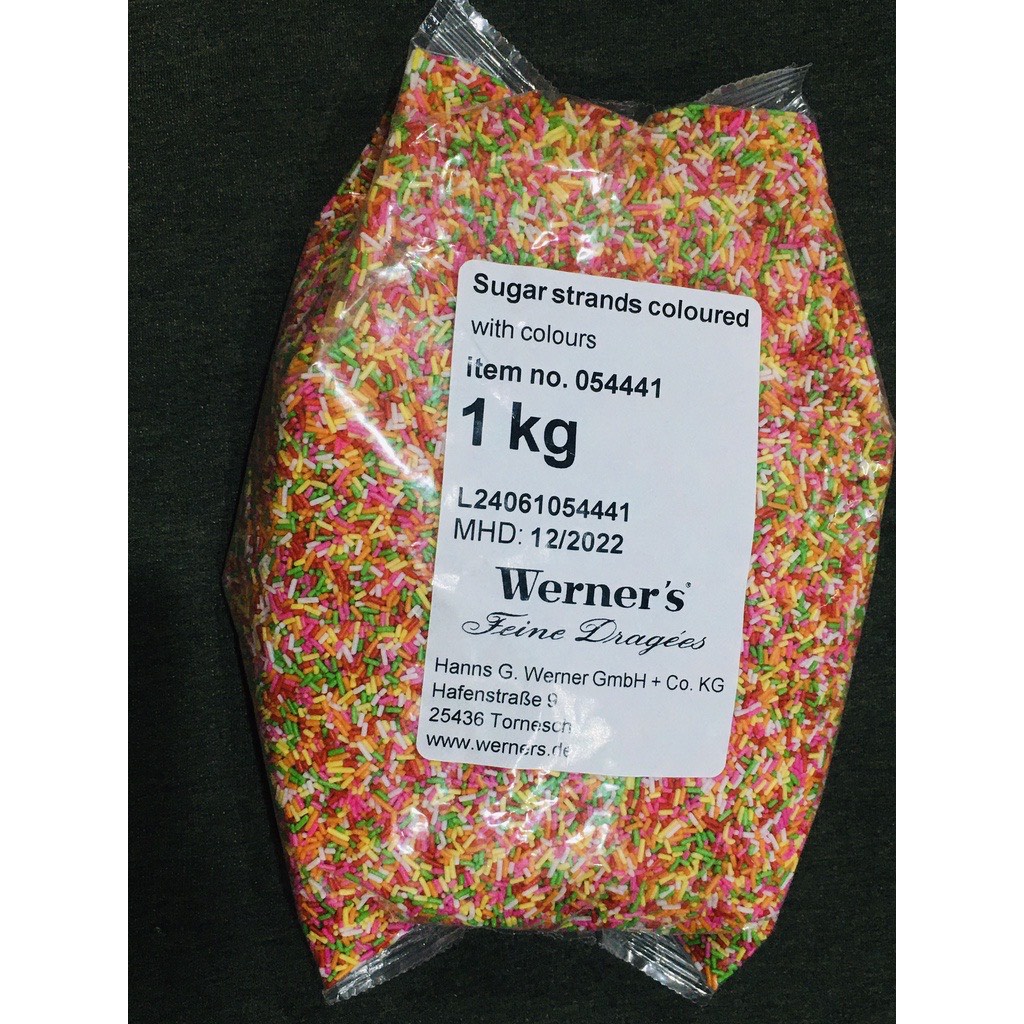Cốm màu Werner gói 1kg