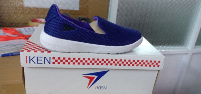 Giày Thể Thao IKEN Lười xanh tím