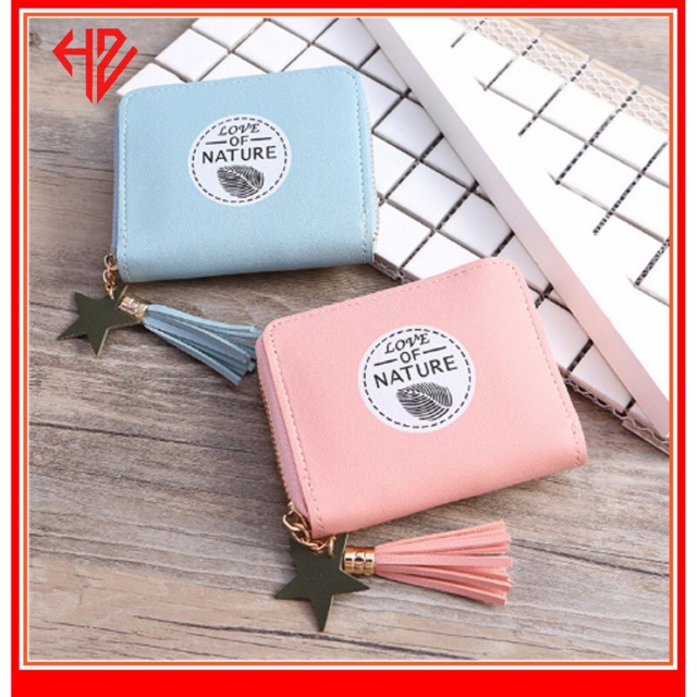 VÍ NỮ CẦM TAY HÀN QUỐC LOVE OF NATURAL CÁCH ĐIỆU TRẺ TRUNG