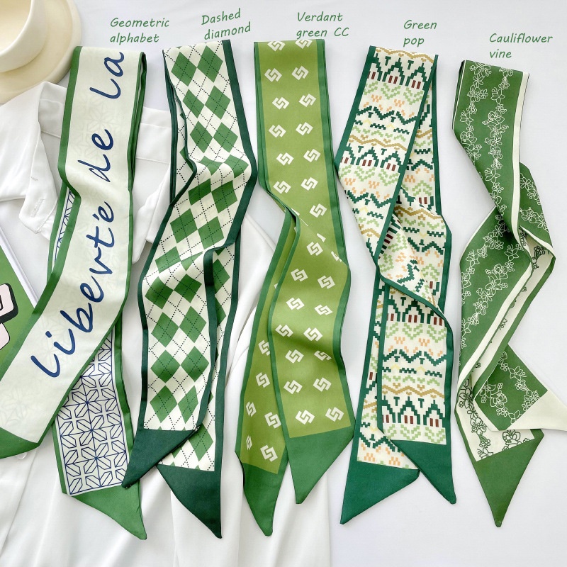 Set 5 Khăn Quàng Cổ Đa Năng Phong Cách Hàn Quốc Cho Nữ