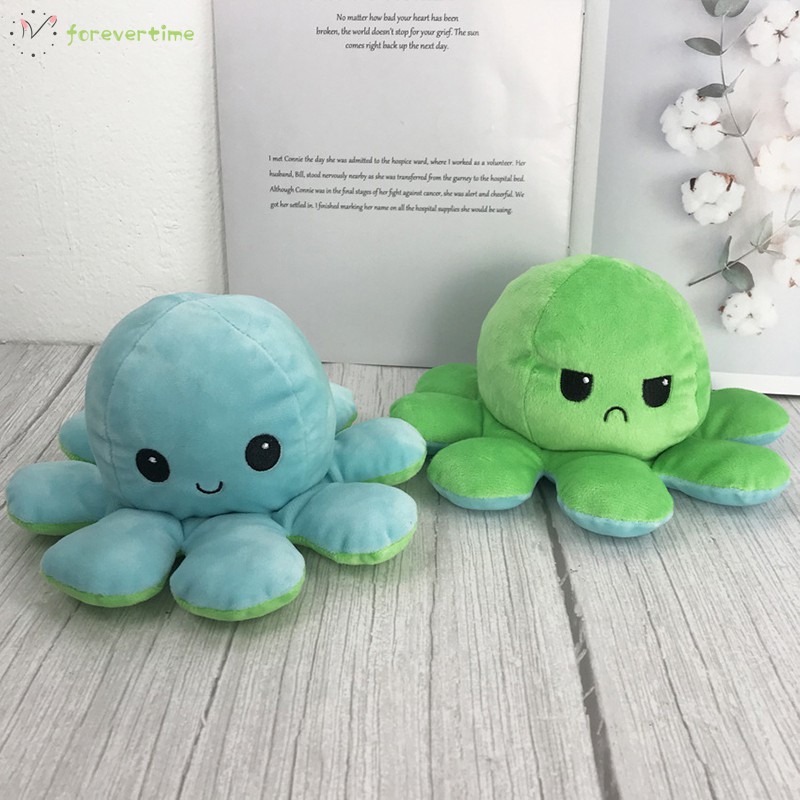 #Búp bê bạch tuộc# Electric Deformation Octopus Doll Octopus Doll Pendant Double-Sided Expression Lights For Children Kids