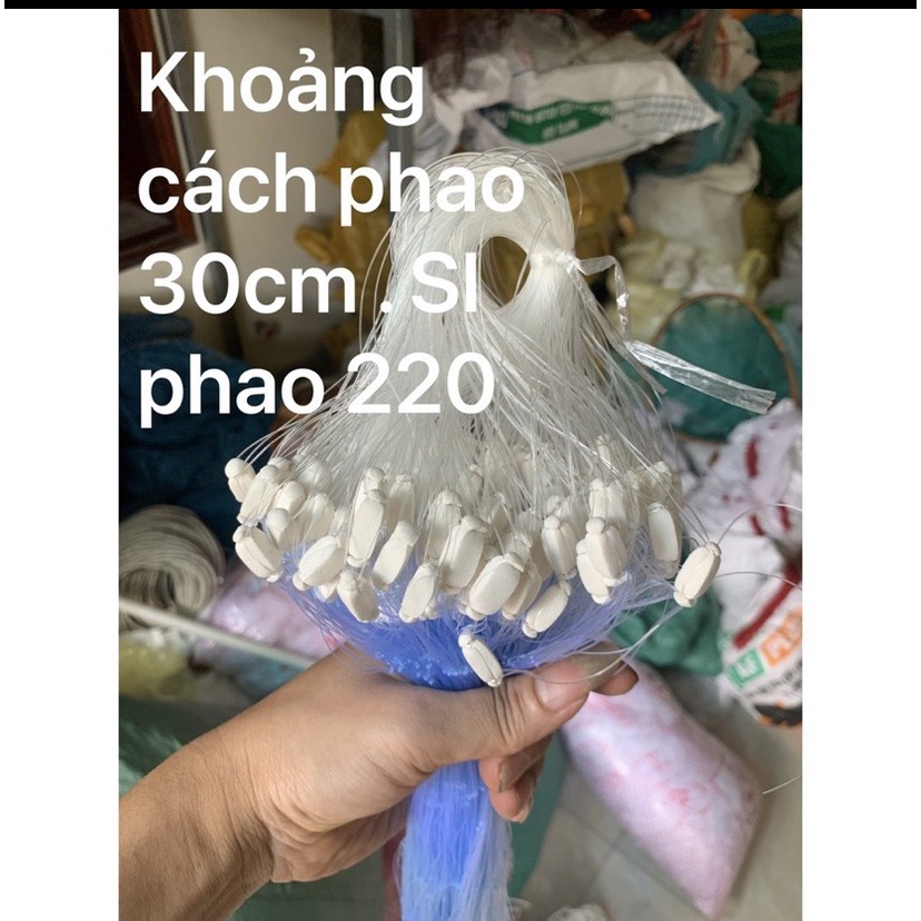 Lưới Thái Sịn Đánh Cá | Lm lưới 1 Màn  Đánh Ao, Hồ, Sông Cao 1,2m Dài 75m 12 phân về