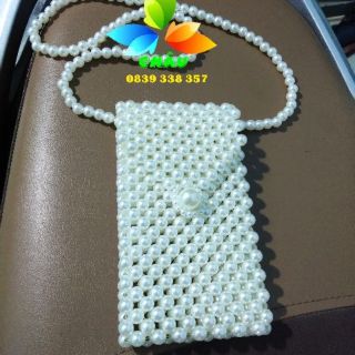 MC I Túi đeo chéo điện thoại  / beadedbag
