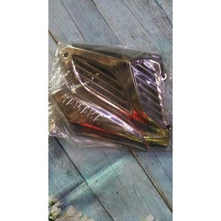 ốp quạt gió inox xe nouvo lx