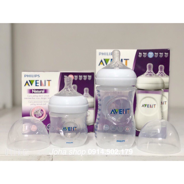 Bình sữa philips avent mẫu mới núm nhám xoắn cực mềm