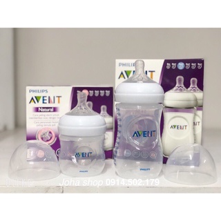 Bình sữa philips avent mẫu mới núm nhám xoắn cực mềm
