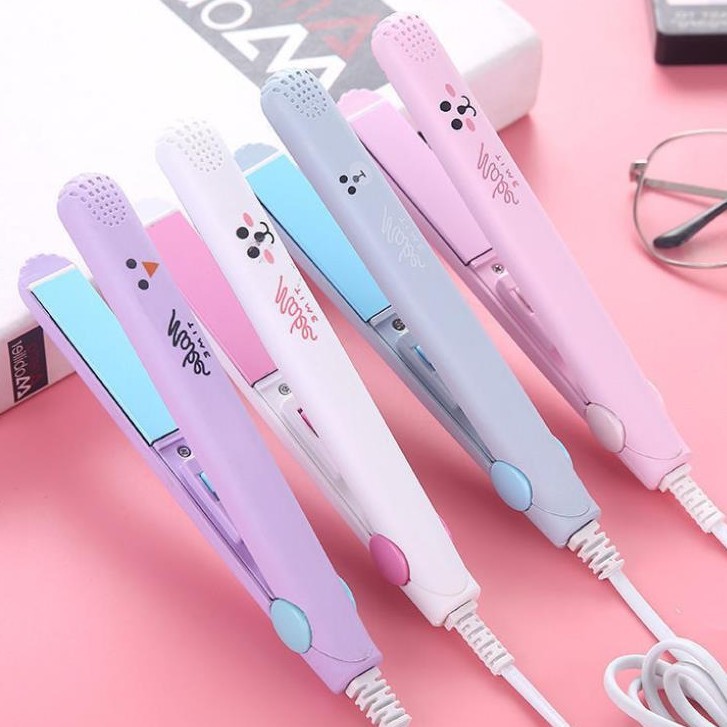 Máy là tóc mini Make Time, máy ép, uốn duỗi tóc mái tiện lợi