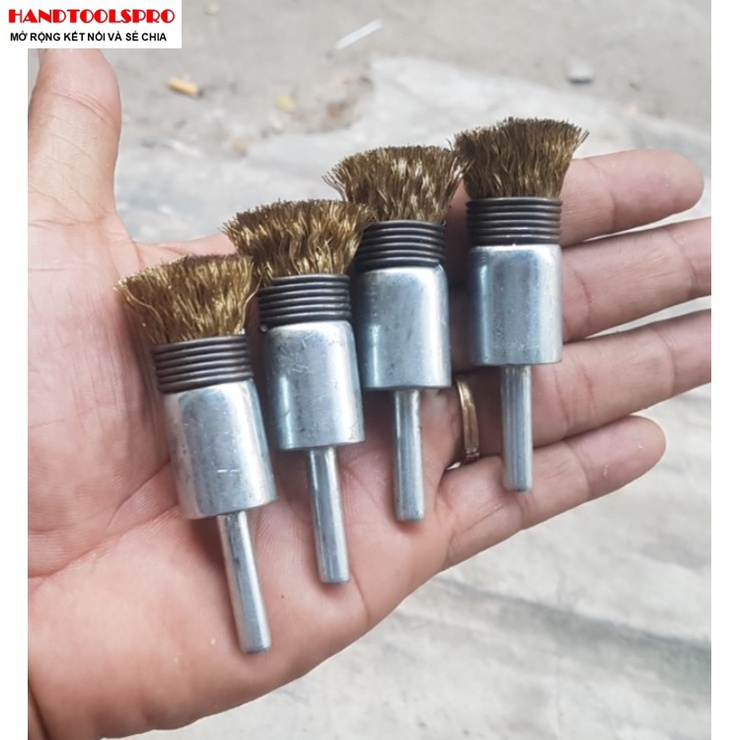 Chổi Cước Đồng Công Nghiệp 24mm Hàn Quốc cán 6mm