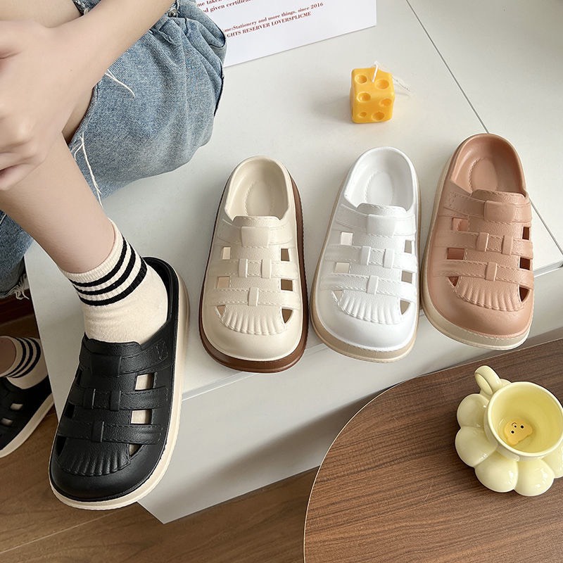 Sẵn Dép Sục Rọ Đế Bánh Mì Êm Chân Style Nhật Bản G151