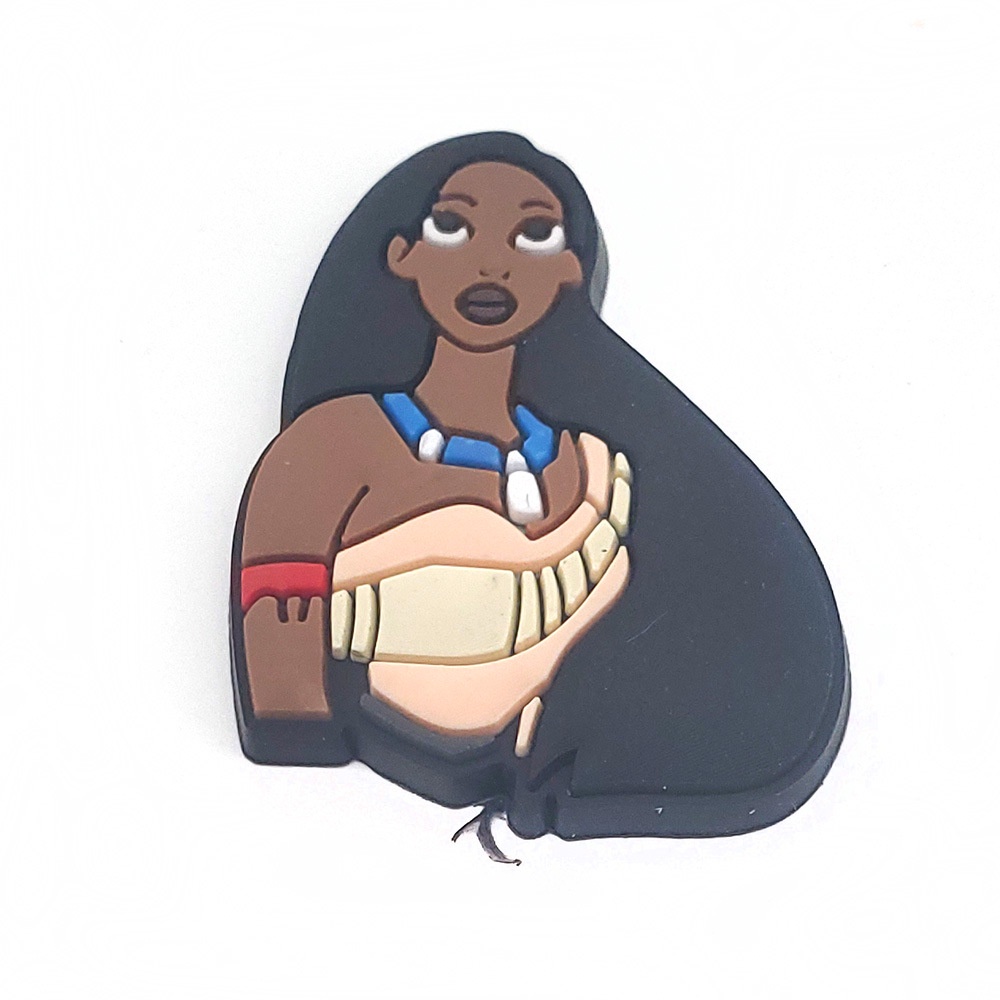 Phụ Kiện Ghim Cài Trang Trí Giày Hình Công Chúa Disney Jibitz Cho Croc Charm Bạch Tuyết Elsa Jibits