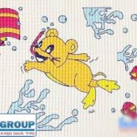 Nệm lót cao su  Malaysia cho bé (ĐỦ HÌNH)
