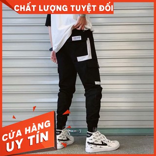 Quần jogger kaki ll 2 màu đen xám