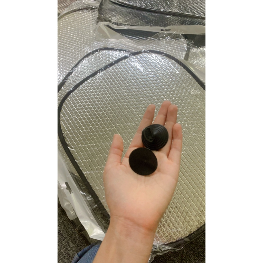 Tấm Che Nắng Ô Tô - Tấm Chắn Nắng Ô Tô Loại Dày, Tráng Bạc Chống Nóng