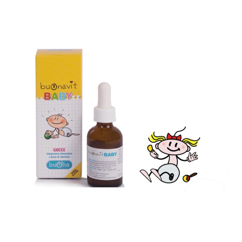 Buonavit Baby Bổ Sung Vitamin Giúp Bé Tăng Cường Dưỡng Chất Hấp Thu Cho Bé