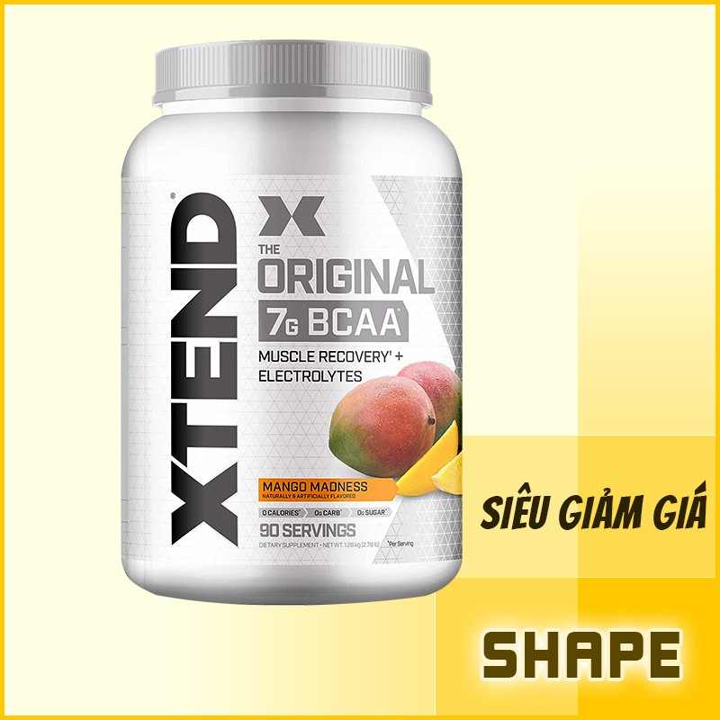 [QUÀ TẶNG] XTEND BCAA | Bổ Sung Sức Mạnh Phục Hồi Cơ Xtend Bcaa [90 Lần Dùng] - Chính Hãng Tại Shape Store