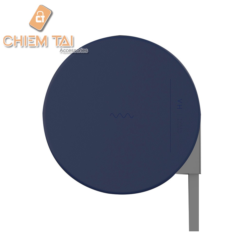 [Mã 267ELSALE hoàn 7% đơn 300K] Đế sạc nhanh không dây VH C02 chuẩn Qi