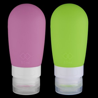 Tuýp mini 80ML bằng silicone dạng bóp du lịch