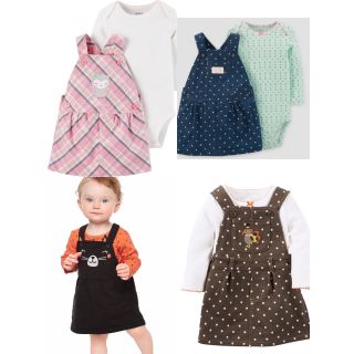 Váy yếm bé gái Carter xuất xịn