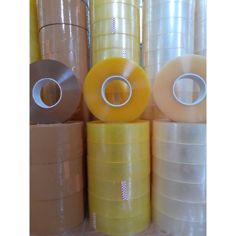 Băng dính gói hàng 1kg lõi mỏng