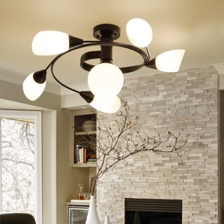 Đèn trần led hoa