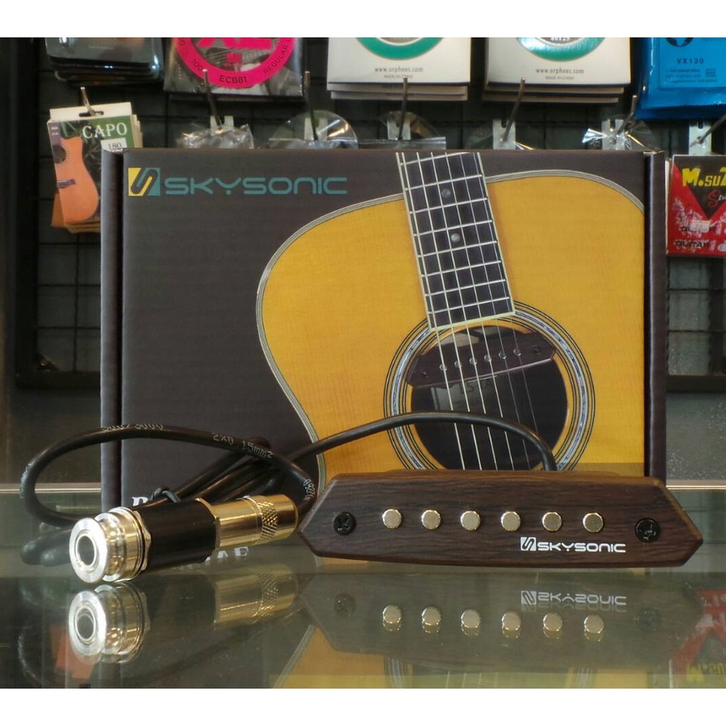 Bộ thu âm Guitar Pickup Đàn Acoustic Guitar Skysonic A-810 chất lượng cao.
