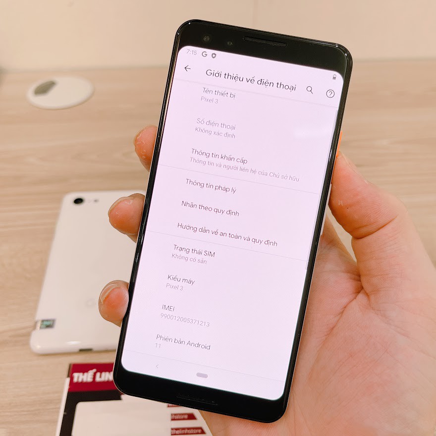 Điện thoại Google Pixel 3 màn OLED 5.5 inch - Snap 845