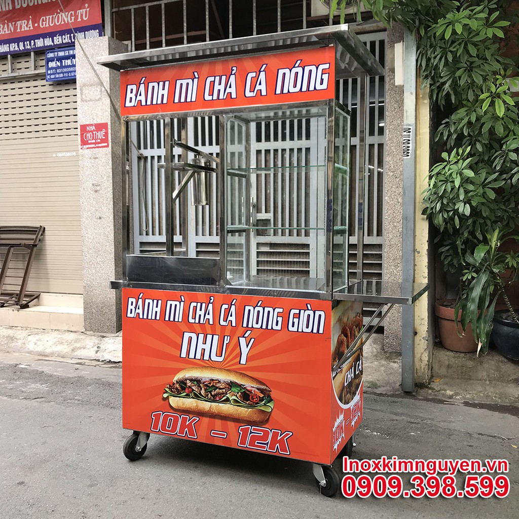 Xe Bánh Mì Chả Cá 1M