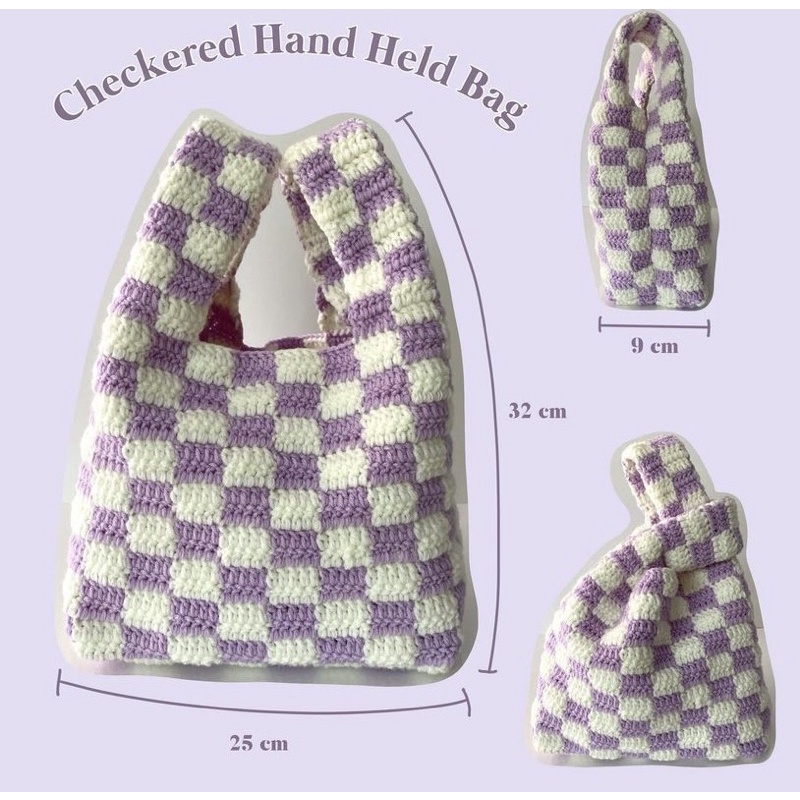 CHECKERED BAG 2 QUAI THỜI TRANG