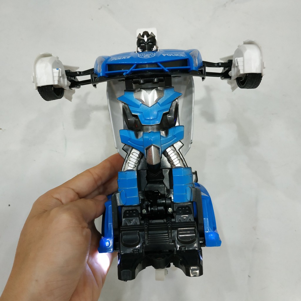 Xe Điều Khiển Từ Xa Biến Hình Robot Cực Ngầu Cho Bé, Tặng Kèm Pin Và Cáp Sạc
