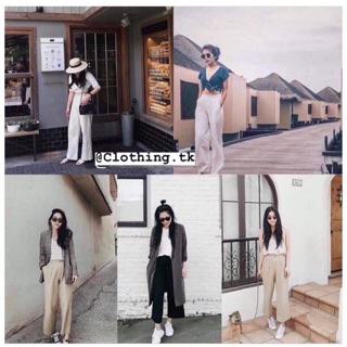 [🔥DEAL SHOCK🔥]Quần culottes đũi xước chun sau