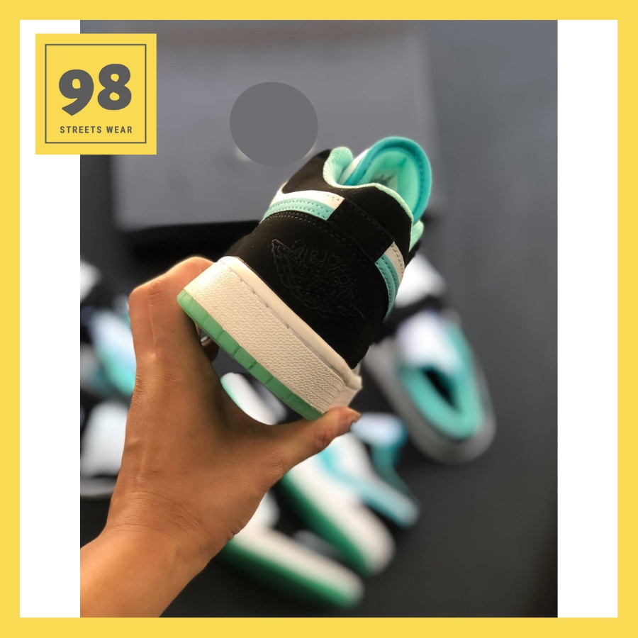 [𝐓𝐡𝐚𝐧𝐡 𝐋𝐲́] Giày Xanh Ngọc Cổ Thấp, Xanh Đen Low ✅