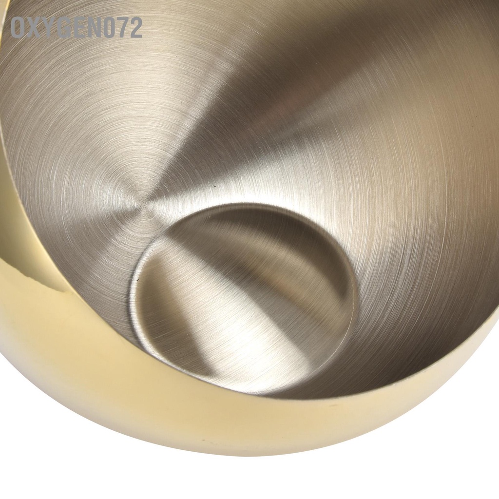 Oxygen072 Bát đựng đường bằng thép không gỉ Xiên gia vị đánh bóng để phục vụ muối tiêu