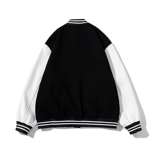 Áo Khoác Bomber Jacket Varsity Basic- Áo Varsity Nam Nữ Hót Trend