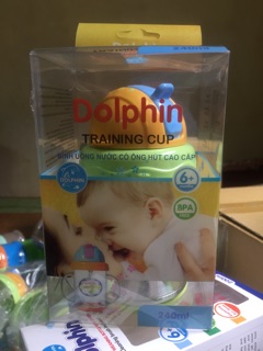 Bình tập uống dolphin cao cấp