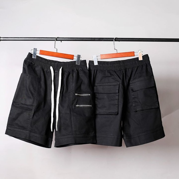 Quần Đùi Kaki Nam Cao Cấp Co Giãn Tốt, Đày Dặn, Chất Mềm, Thoáng Khí, Túi xỏ phối 2 Zip Đùi Thời Trang Cá Tính SK009