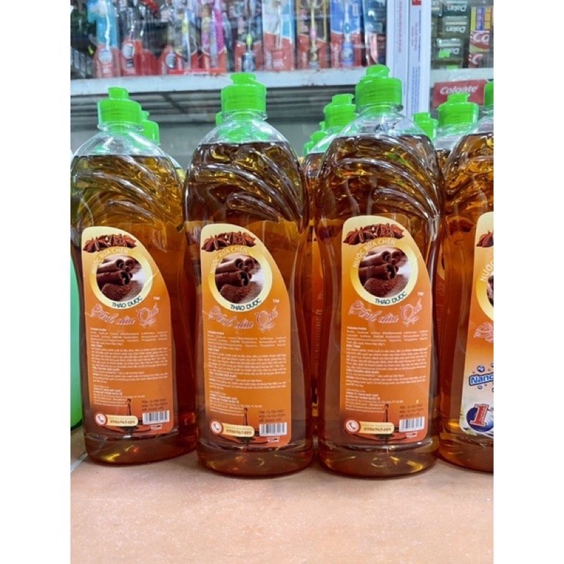 Nước Rửa Chén Tinh Dầu Quế 900ml