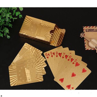 [XẢ HÀNG TẾT][TÊT SALE] BỘ BÀI MẠ VÀNG CHỐNG NƯỚC