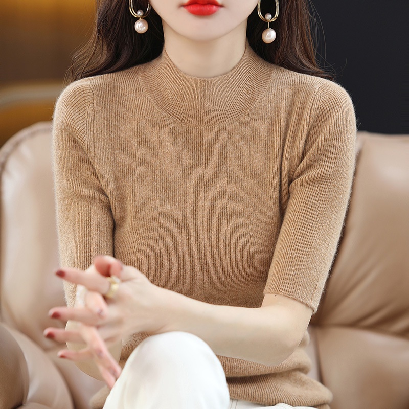 Áo len nữ,len tăm cổ 3 phân,ống tay lỡ,vải mềm mịn cực xinh