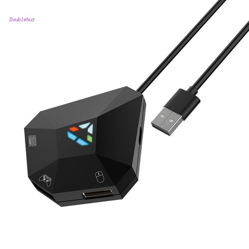 Bộ Chuyển Đổi Chuột Và Bàn Phím Chơi Game Có Đèn LED Chỉ Báo Cho Switch / PS4 / PS3 / ONE / 360