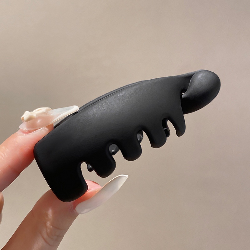 Kẹp Tóc Đuôi Ngựa Hình Quả Chuối Phong Cách Hàn Quốc Thanh Lịch Dành Cho Nữ