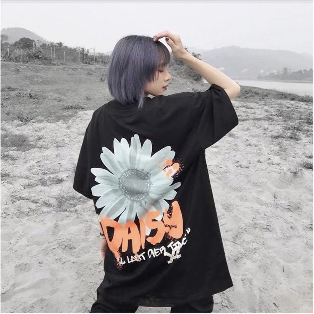 Áo Thun DAISY X.M.E Ulzzang, Áo phông tay lỡ Unisex