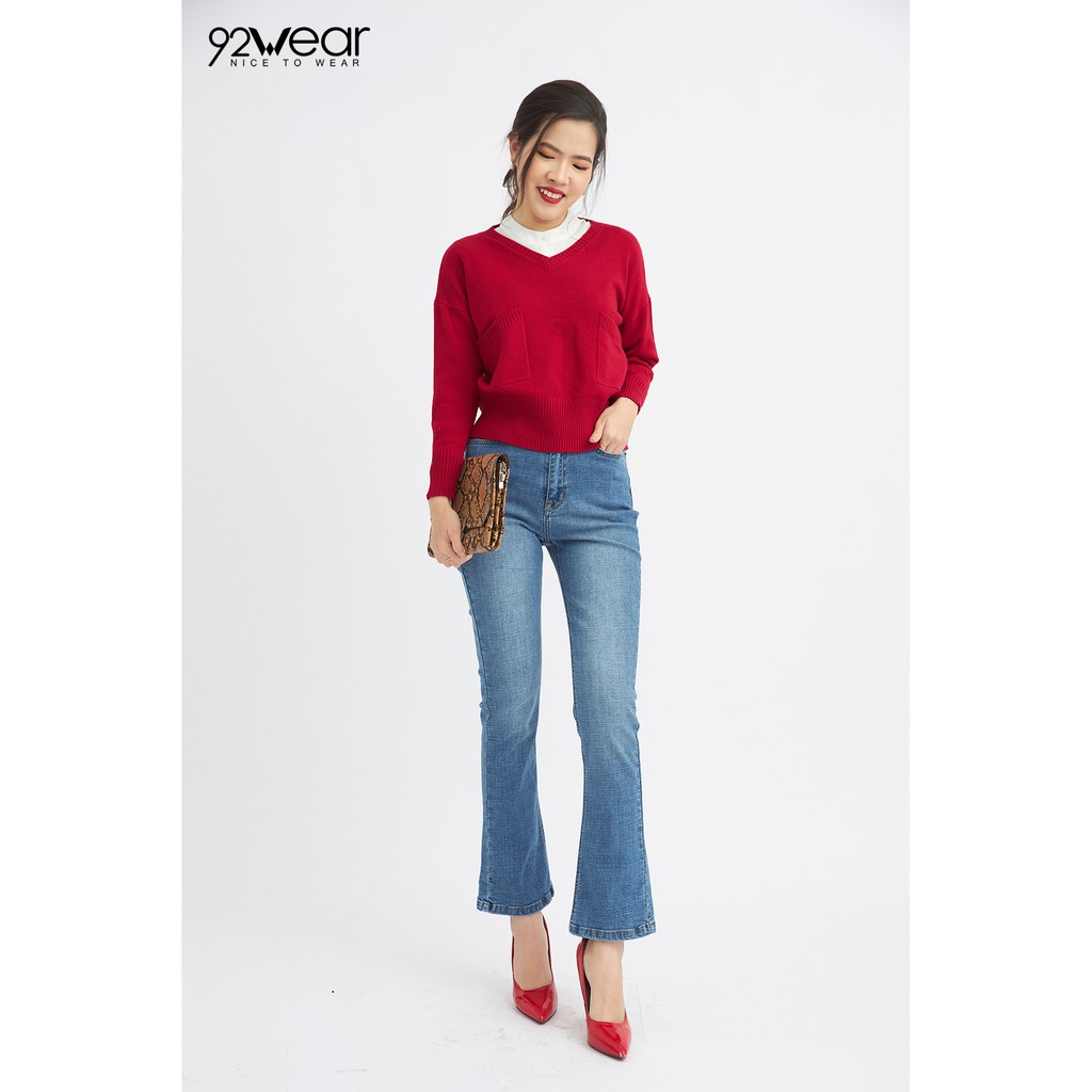 Quần Jeans Ống Loe - 20AGAIN - QFA0063 | BigBuy360 - bigbuy360.vn