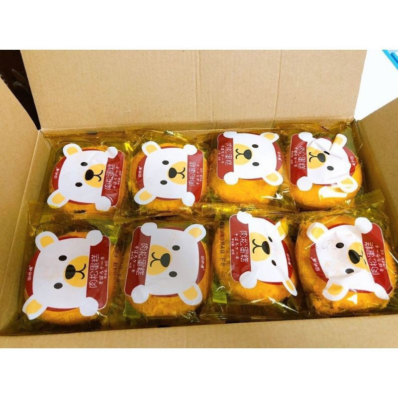 Bánh ruốc Gấu Nhật Bản thơm nổi tiếng, bánh ruốc thịt ăn sáng Kim Bài đặc sản Phúc Kiến | BigBuy360 - bigbuy360.vn