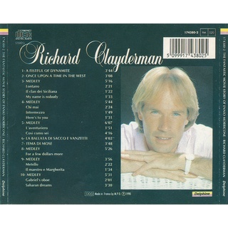 đĩa cd nhạc richard clayderman 1