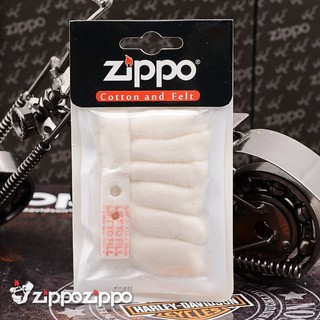 Phụ Kiện Zippo Combo Bông + Đá + Bấc zippo chính hãng